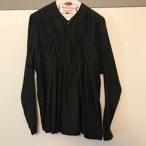 All Saints black boho shirt